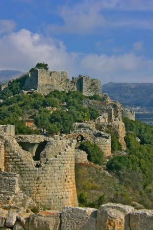 namrood 要塞, 以色列北部, 考古学, 堡垒, 城堡