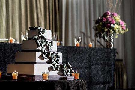 婚礼, 蛋糕, 婚礼蛋糕, 蜡烛, 表, 装饰