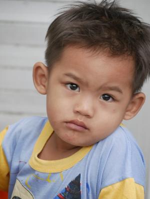 孩子, 男孩, 印度尼西亚, 童年, 儿童只, 儿童, 肖像