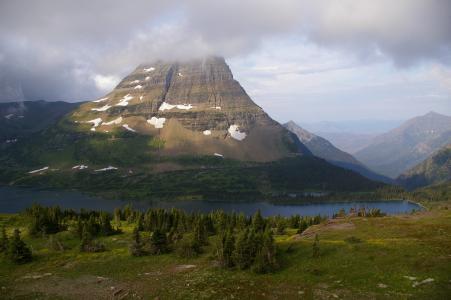 冰川国家公园, 蒙大拿州, 自然, 景观, 旅行, 山, 湖