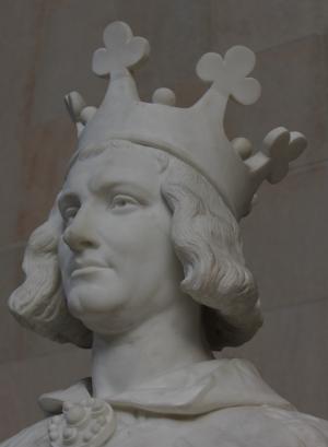 查尔斯的伟大, 雕像, 皇冠, 男子, 图, 国王