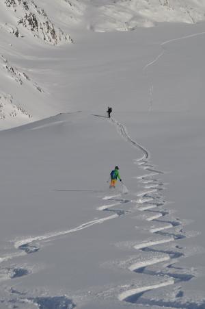 滑雪, 越野滑雪, 高山, 挪威, lyngen, 阿尔卑斯山, 粉