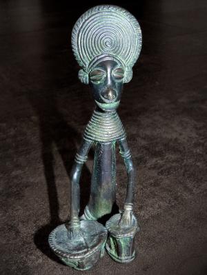 非洲人物, 非洲雕塑, 萨满, 巫师, 青铜器