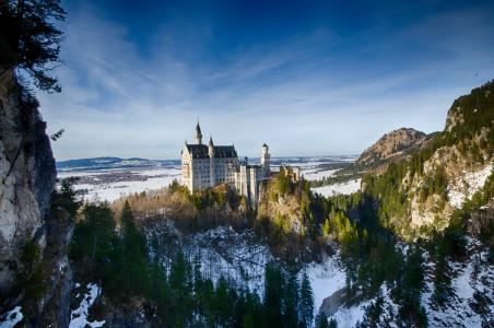 德国, 巴伐利亚, 城堡, 克丽丝汀, 童话城堡, 新天鹅堡, 感兴趣的地方