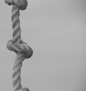 绳子, 结, 露水, 纠结在一起, 针织, 强度