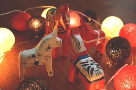 球, 模糊, 光明, 蜡烛, 庆祝活动, 圣诞节, 圣诞球