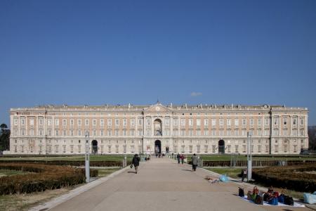 卡塞塔, 宫, 万维泰利, 意大利, 建筑, 皇家, 欧洲