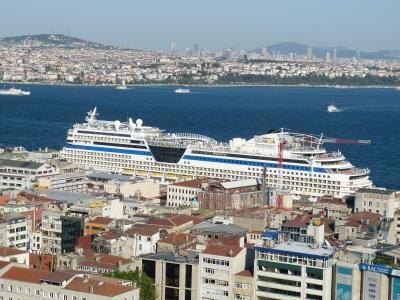 伊斯坦堡, 土耳其, 博斯普鲁斯海峡, 东方, 清真寺, 前景, 视图