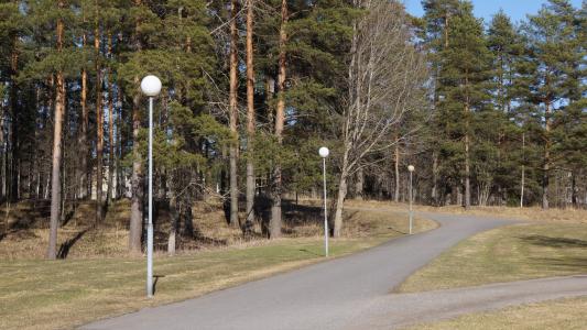 芬兰语, 春天, 路面, 路灯, 分开方式, 选择