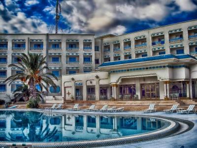 酒店, 浴缸, 棕榈树, 椅子, 突尼斯, 突尼斯共和国, 建筑