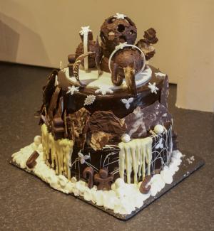 蛋糕, 巧克力, 生日, 巧克力蛋糕, 庆祝, 设计, 糖霜