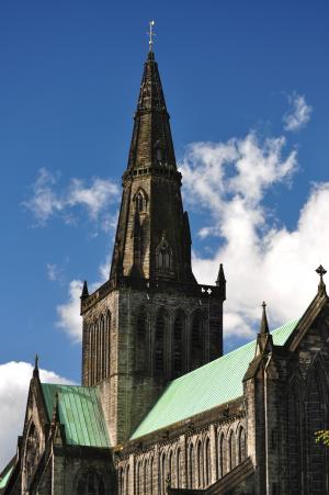 格拉斯哥大教堂, 大教堂, 教会, 纪念碑, 苏格兰, 格拉斯哥, 建筑