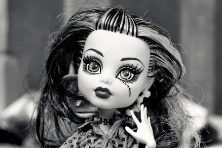 娃娃, 哥特式, 恐怖, 脸上, 万圣节, 很奇怪, 可怕