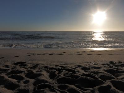 海, 海滩, 假日, 太阳, 沙子