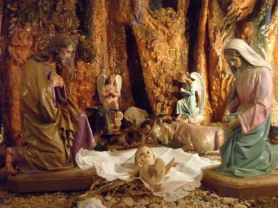 婴儿床, 圣诞节的时候, 马略卡岛, 来临, 诞生场面, 圣诞节, 约瑟夫