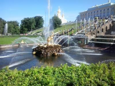 彼得夏宫, 喷泉, petrodvorets 宫, 彼得斯堡