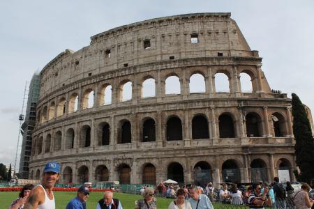 古罗马圆形竞技场, 罗马, 意大利, 历史古迹, 纪念碑, 体育馆, 圆形剧场
