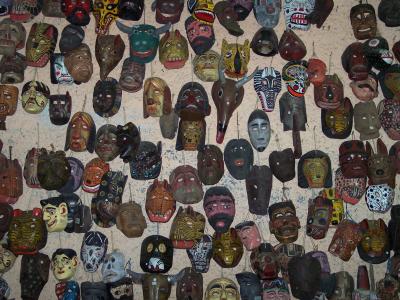 面具, 危地马拉, 文化, 工艺, 仪式