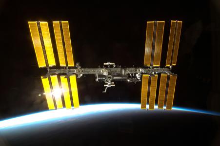 国际空间站, 国际空间站, 宇航员, 地球, 航天器, 车辆, 运输