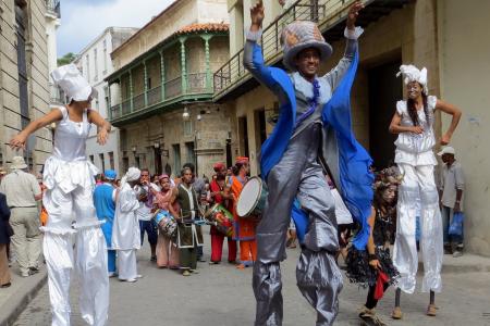 古巴, 哈瓦那, 嘉年华, 游行, 庆祝活动