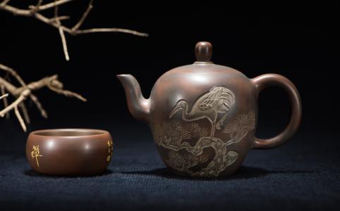 茶, 茶壶, 静物摄影, 古董, 银-金属, 古代, 工作室拍摄