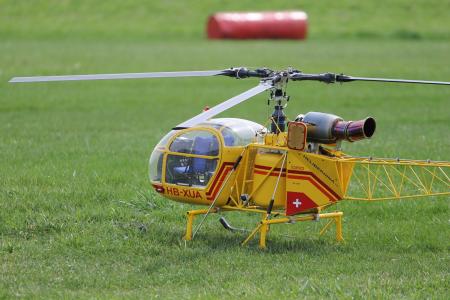 直升机, 钢筋混凝土, 模型直升机, 模型, 控制, 远程, 休闲