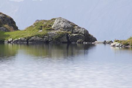 水, bergsee, 高山湖, 岩石, 自然, 山, 景观