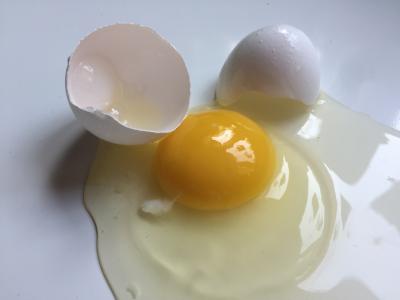 鸡蛋, 碎蛋, 白鸡蛋