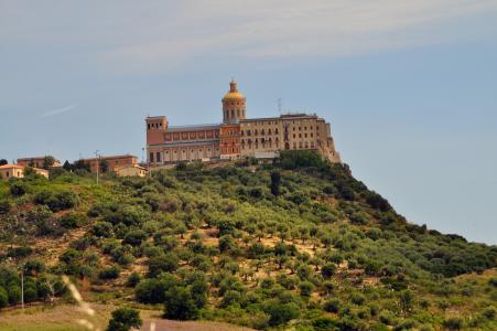 tindari, 西西里岛, 修道院, 建筑, 著名的地方, 历史, 小山