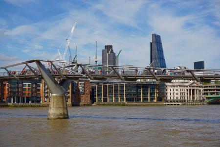 千禧桥, 伦敦, 人权法 》, 河, 城市, 城市