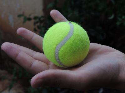 球, 绿色, 网球
