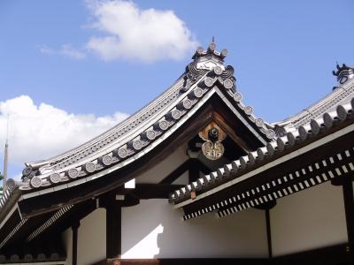 kioto, 皇宫, 覆盖, 屋顶, 建筑, 亚洲, 寺庙大厦