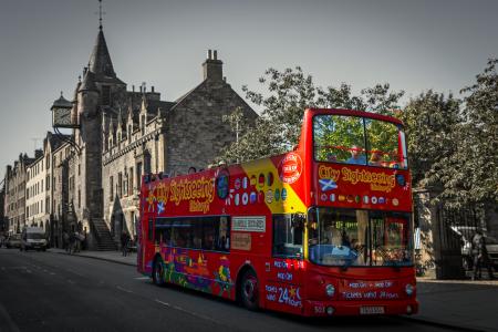 爱丁堡, 皇家一英里, 公共汽车, 观光, 观光巴士, 苏格兰