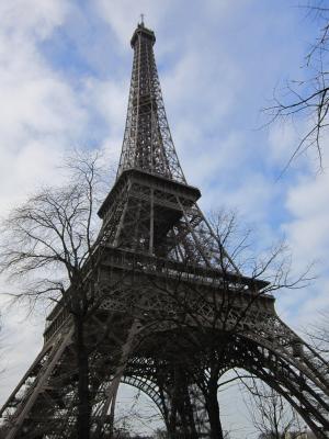 巴黎, 塔, 法国, 结构, 建筑, 建设, 埃菲尔铁塔