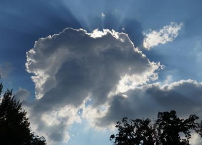 气氛, 大气, 蓝色, 云量, 云彩, 云层形成, 多云
