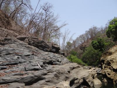 syntheri 岩, dandeli, 卡纳塔克, 印度, 岩石, 旅行, 野生