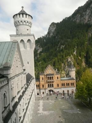 新天鹅堡, 塔, 童话城堡, 巴伐利亚, 仙女王