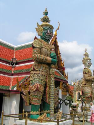 泰国, 寺, 纪念碑, 雕塑, 信心, 宗教, 建筑