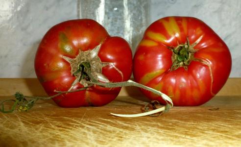 西红柿, 红色, 旧品种, 蔬菜, 厨房
