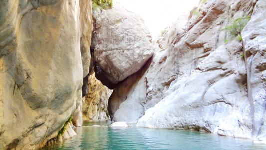 岩石, 土耳其, 峡谷, 峡谷克, 山, 自然, 水