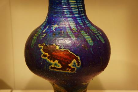 陶器, 花瓶, 蓝色, 壶, 粘土, 陶瓷
