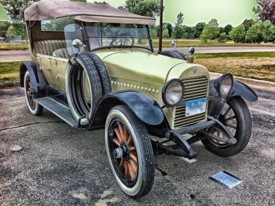 哈德逊, 1921, 辉, 汽车, 自动, 汽车, 经典