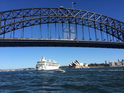 悉尼海港大桥, 悉尼, 桥梁, 歌剧 ho, 海港, 澳大利亚, 城市