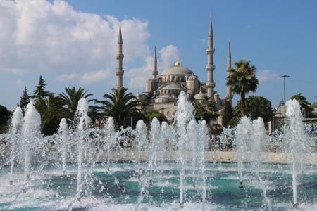 蓝色清真寺, 伊斯坦堡, 土耳其语, 伊斯兰, 建筑, 宣礼塔, 建设