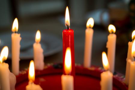 蜡烛, 节日, 生日, 来临, 圣诞节, 光, 圣诞节的时候