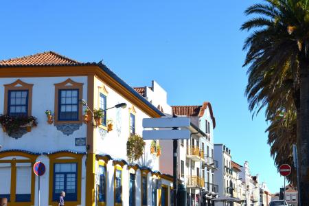 阿威罗, 葡萄牙, 美丽的地方, 美丽的房子, 建筑, 街道, 房子