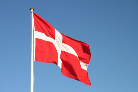 国旗, dannebrog, 丹麦, 丹麦语, 天空