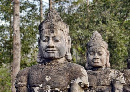 柬埔寨, 暹粒, 旅游, 旅行, 古代, 暹粒, 收获