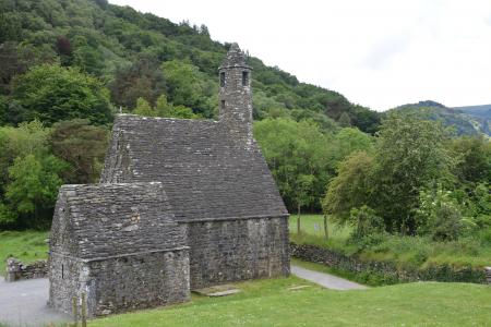 建筑, 格兰达洛, 爱尔兰, 教会, 中世纪