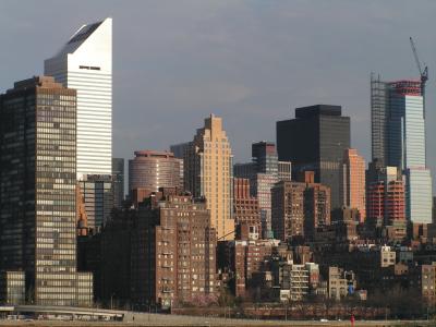 纽约城, 建筑, 曼哈顿, 天际线